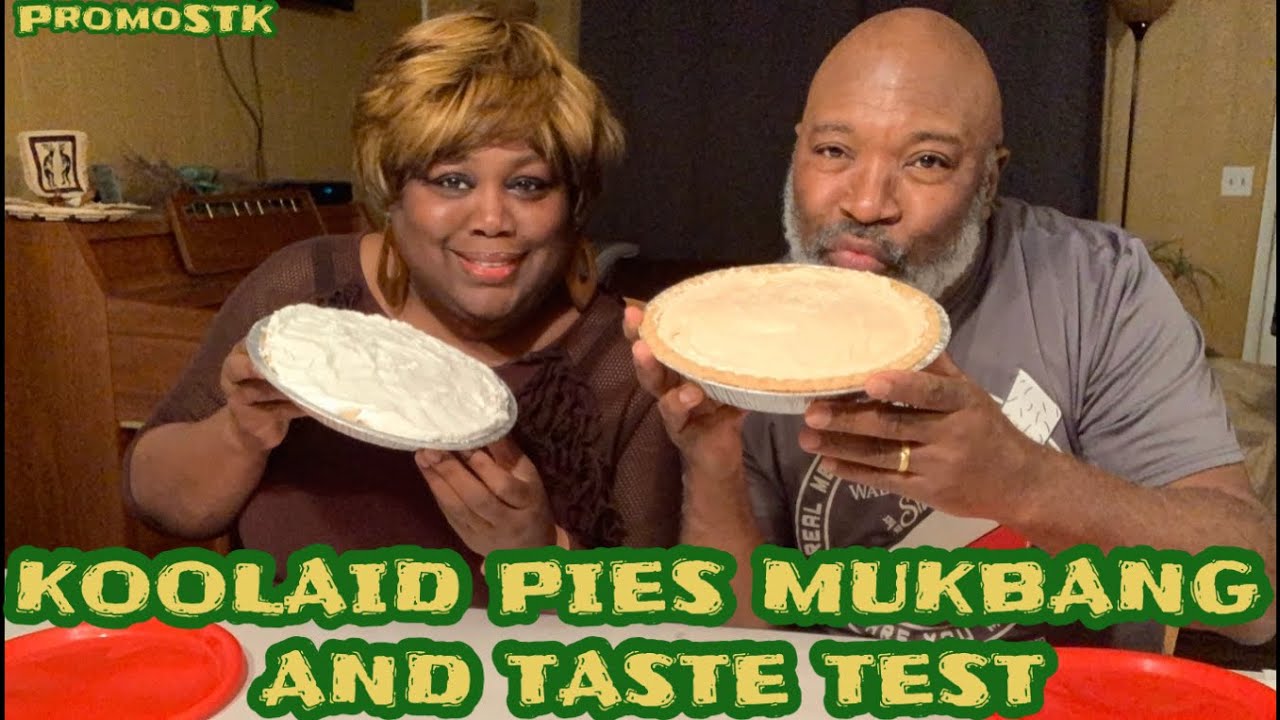 KOOLAID PIE MUKBANG AND TASTE TEST #promostk #koolaid #pies #koolaidpies #mukbang #fyp #tiktok #food