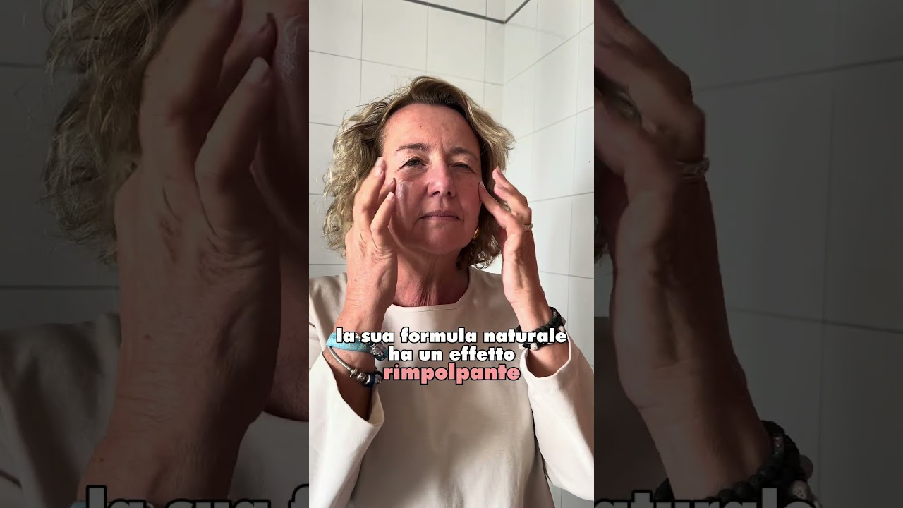 IL SIERO ANTIRUGHE CHE STAVI ASPETTANDO 🧡  #skincareroutine #rughe #cosmeticinaturali