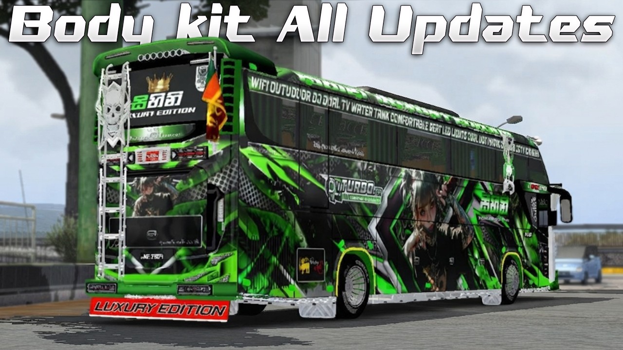 Bus Simulator Indonesia Body kit | චාම් බොඩිකිට් එක 😏| Bussid Body kit V3.7.1/4.3.4/4.4/4.4.1