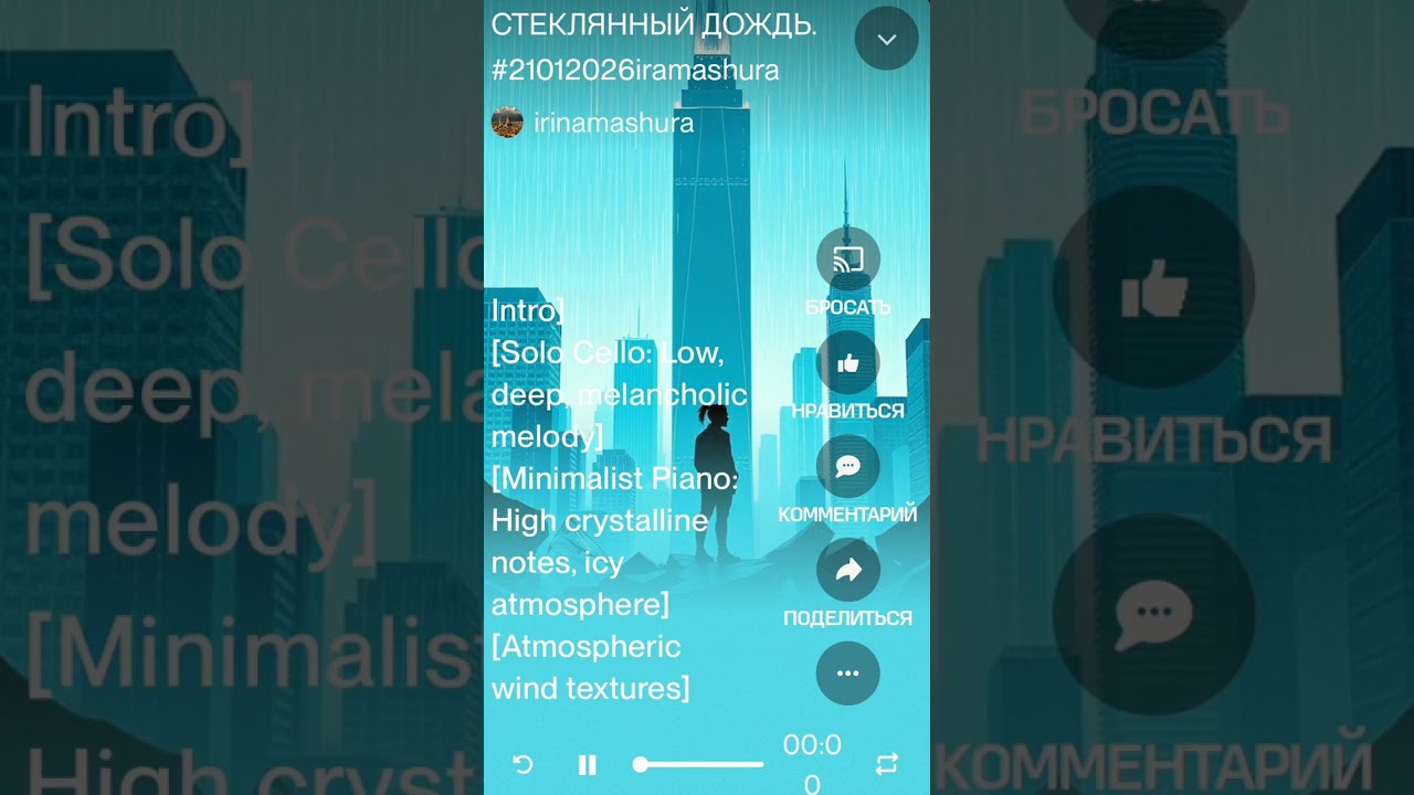 СТЕКЛЯННЫЙ ДОЖДЬ ДУБЛЬ 02 #iramashura2026 21012026 #suno