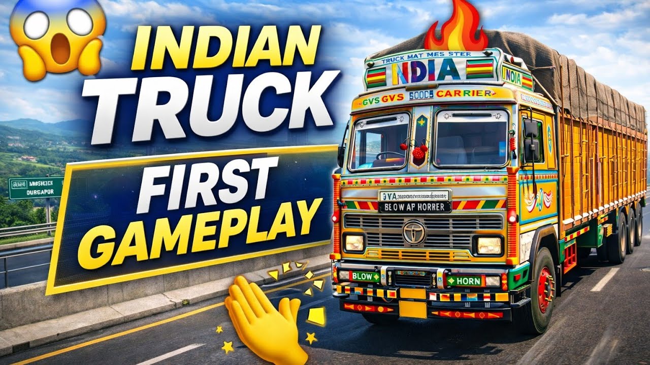 Truck Masters India Gameplay 🚚 | Indian Truck Driving Game Hindi “First Gameplay”