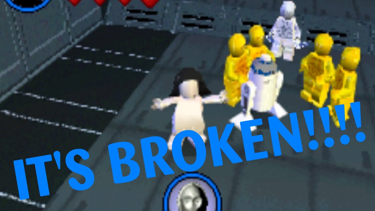 The Most Broken Level ever seen in LEGO Star Wars The Original Trilogy (Nintendo DS)
