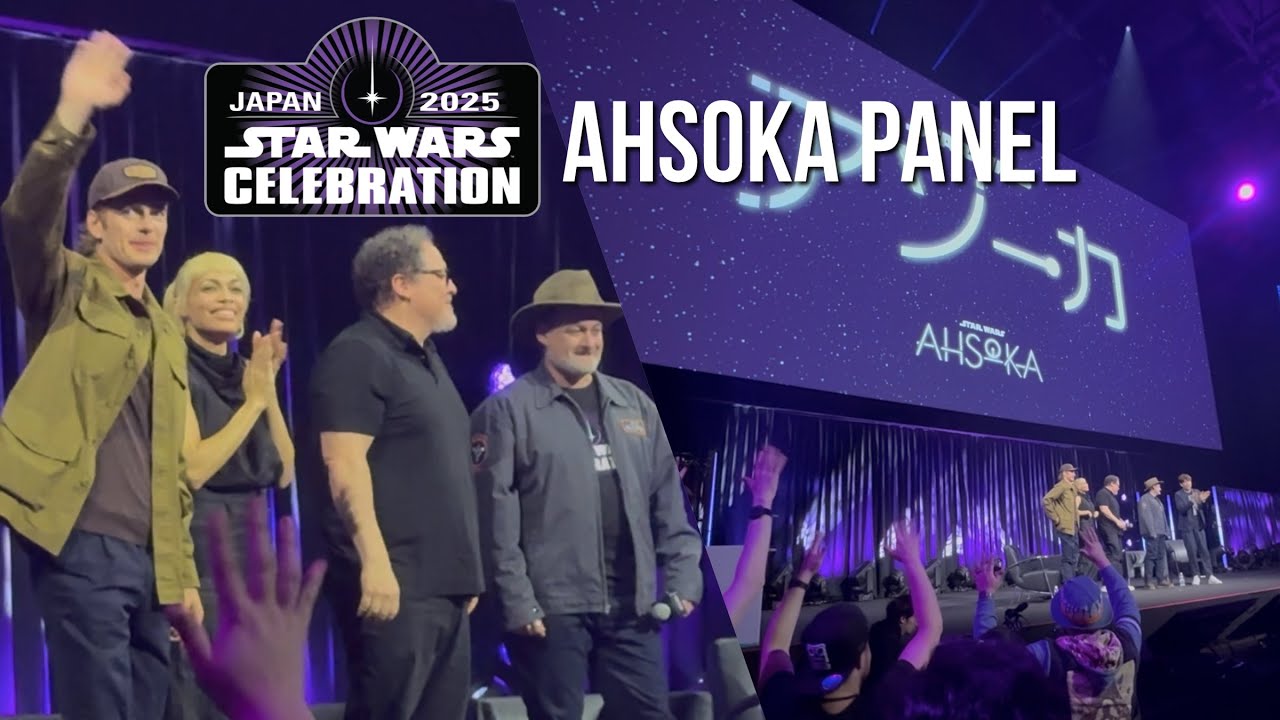 Ahsoka Full Panel (from front* row) at Star Wars Celebration Japan Day 2 | 04/19/21
