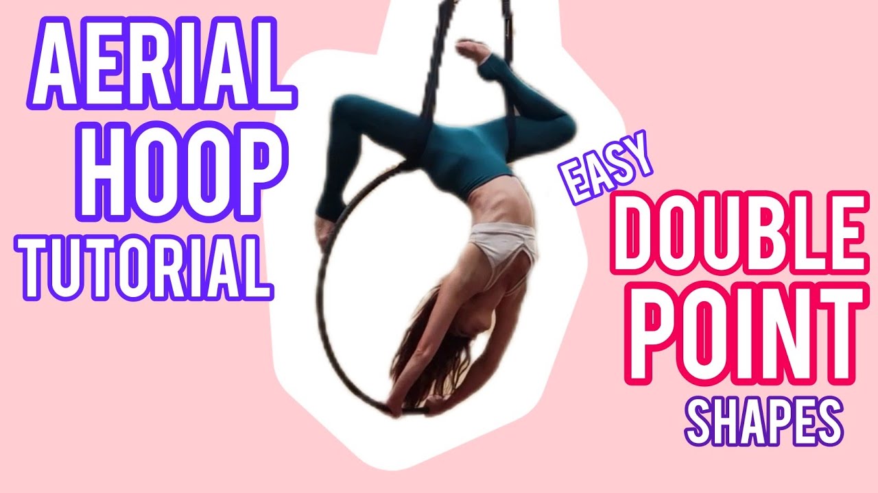 Aerial Hoop TUTORIAL: Double Point hoop HANDSTAND top bar combo