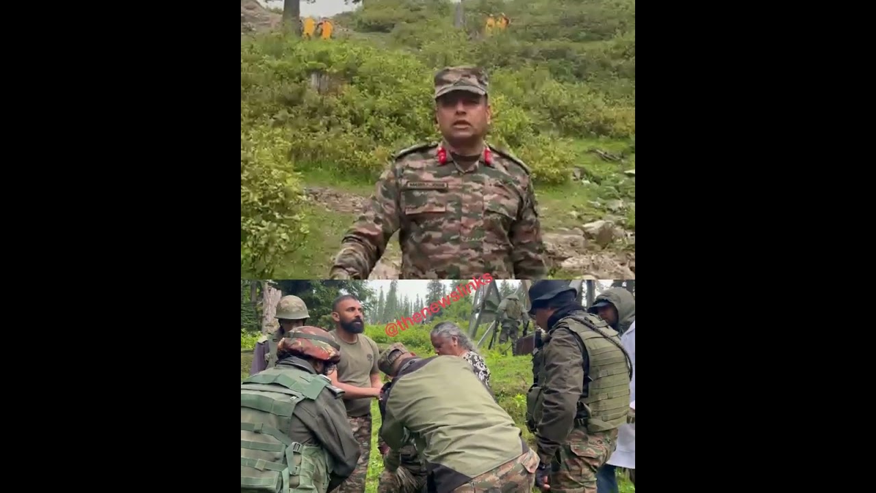 Gulmarg Cable Car | Indian Army, Police | Rescue Operation | #gulmarg #indianarmy #gandola #rescue 