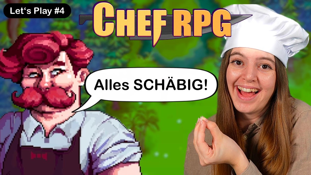 Probe-Eröffnung des Restaurants! 🥗#004🥗 Let's Play Chef RPG #deutsch