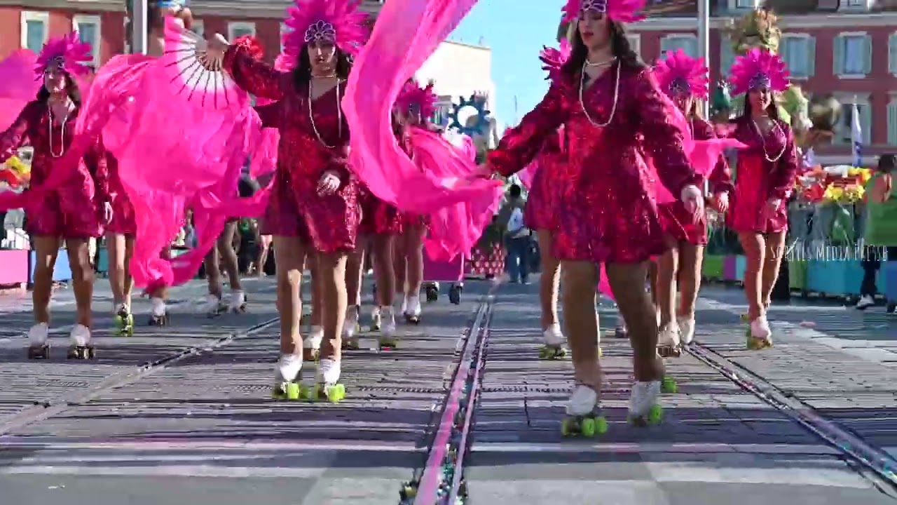 BATAILLE DE FLEURS ORGANISÉE LORS DU CARNAVAL DE NICE - Sorties Media Presse - ©  Brigitte Lachaud