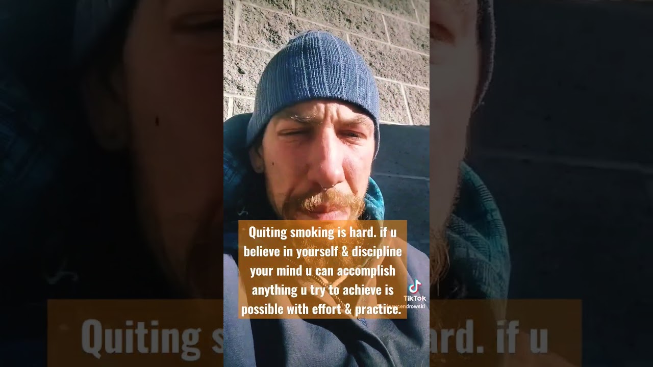 smoking as a crutch. trying to quit.