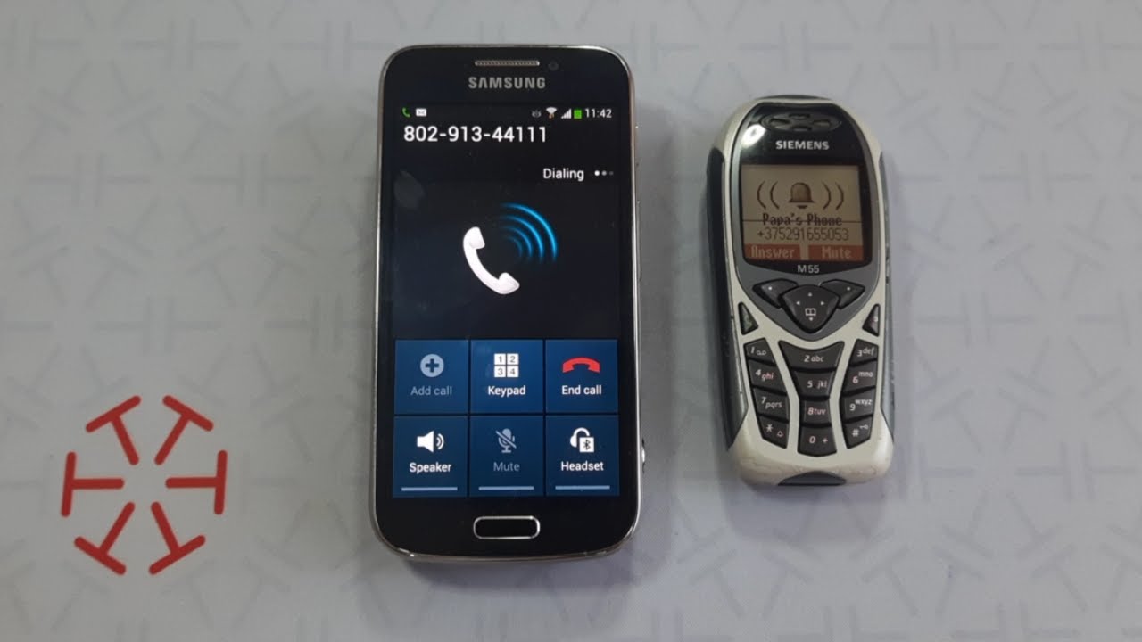 Siemens M55 Incoming Call
