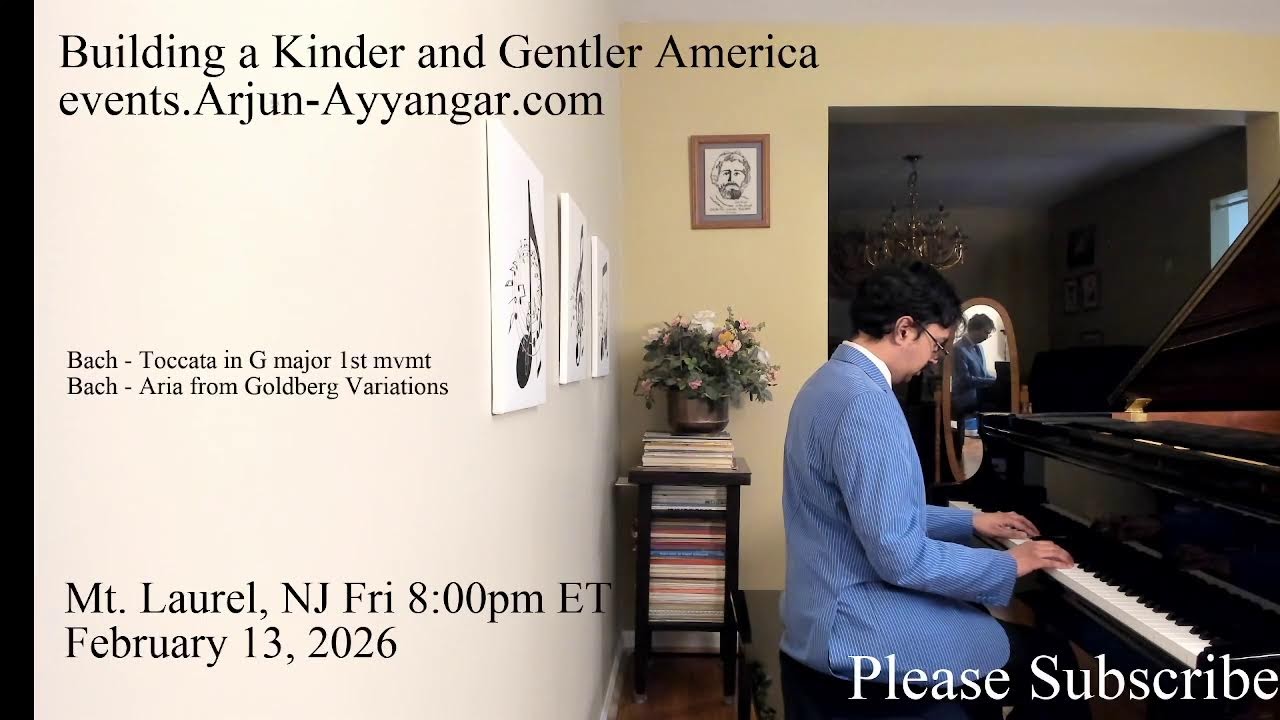 Bach - Toccata in G major 1st mvmt followed by Bach  - Aria from Goldberg Variations