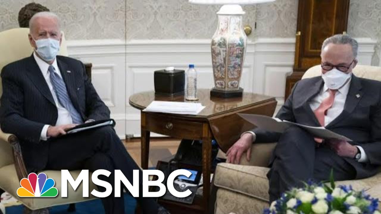 Democrats Awaiting Key Ruling On Covid Relief Bill As Biden Urges Quick Passage | MTP Daily | MSNBC