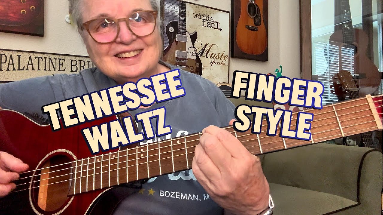 ADD A LAYER ** Tennessee Waltz ** LEARN Finger Style Guitar             #guitarlesson