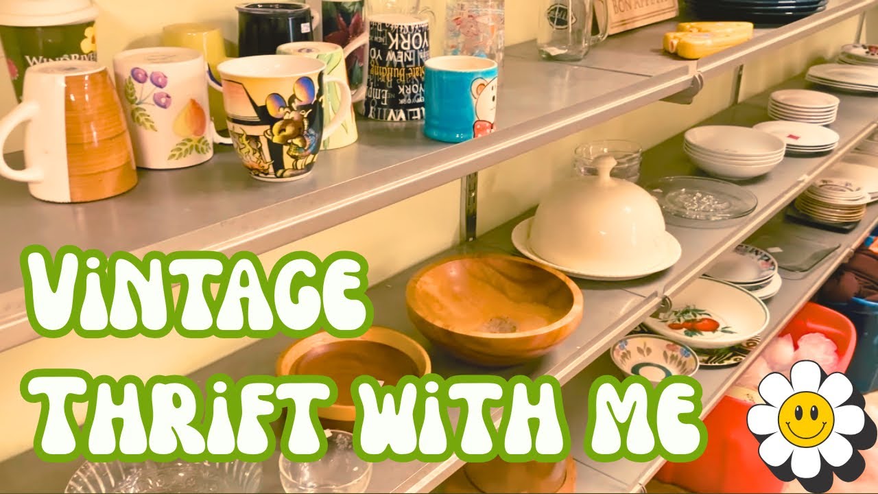 VINTAGE THRIFT WITH ME | SALVATION ARMY