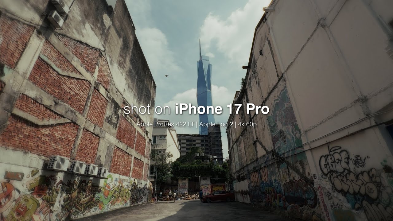 A Visual Journey with iPhone 17 Pro | Apple ProRes 422 LT 4k 60p