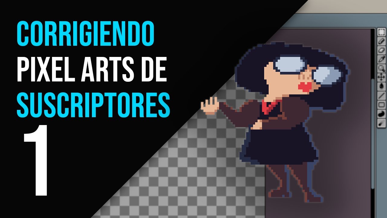 Corrigiendo PIXEL ART de SUSCRIPTORES