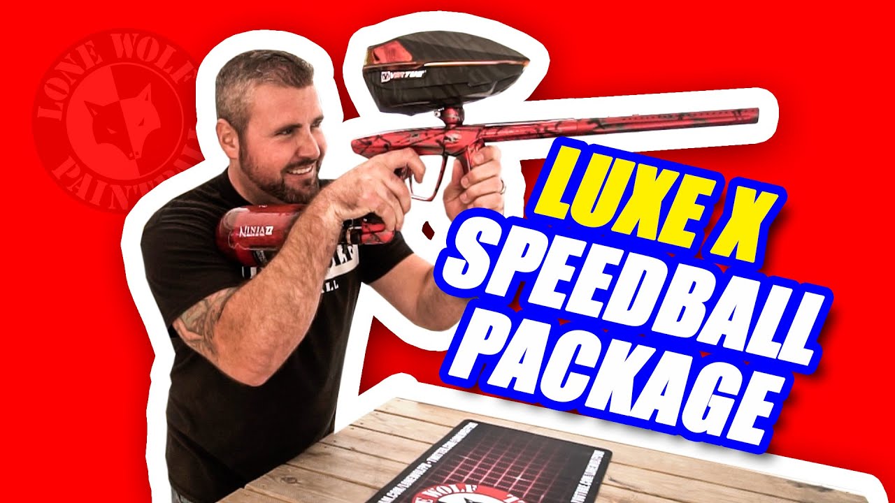 High End Luxe X Speedball Package | Lone Wolf Paintball Michigan