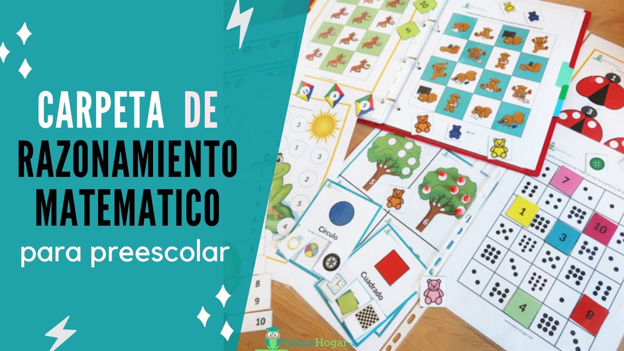 Razonamiento Matemático para niños de preescolar