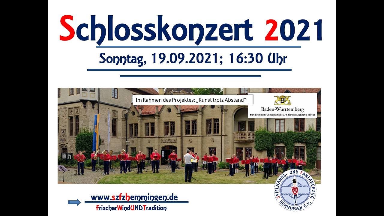 Sommerkonzert im Schlosspark 2021: SZFZ Hemmingen