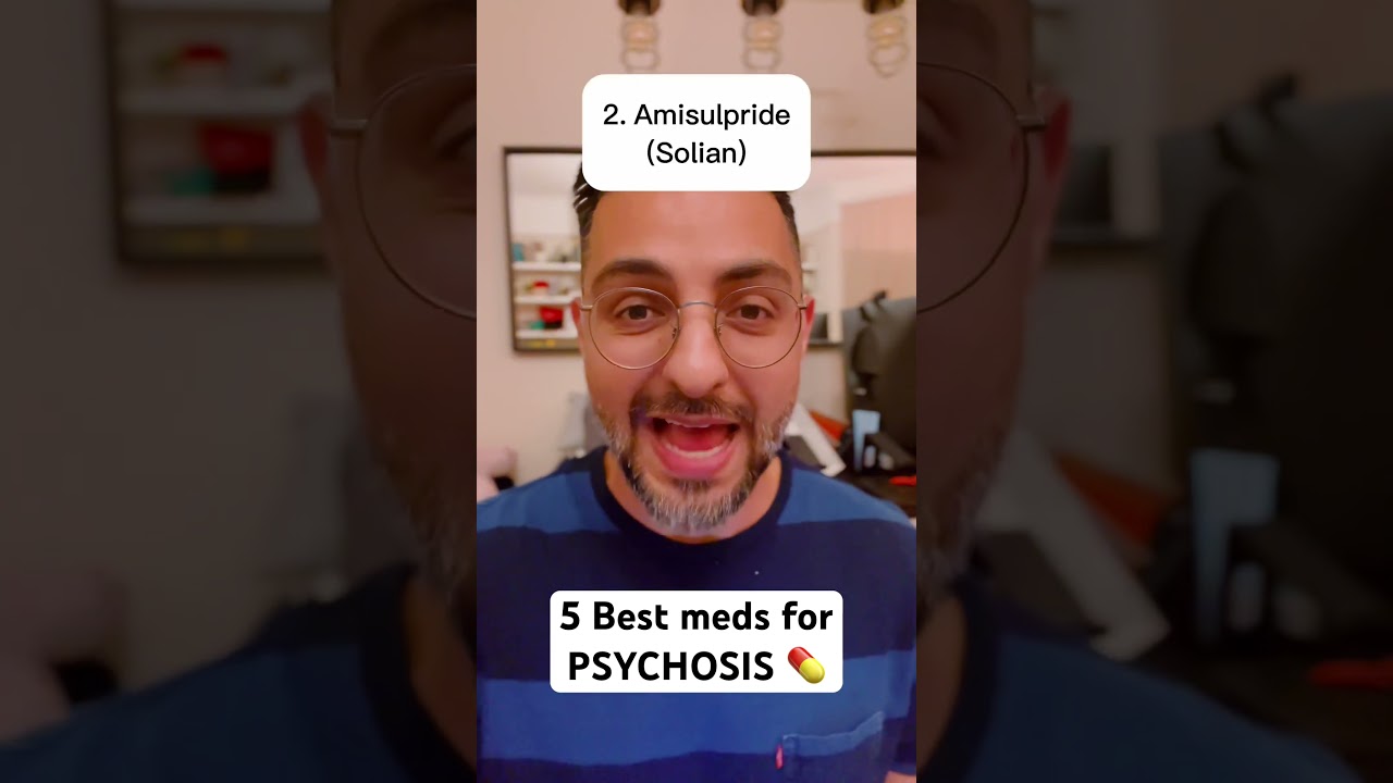 5 medications for PSYCHOSIS (most effective) 💊