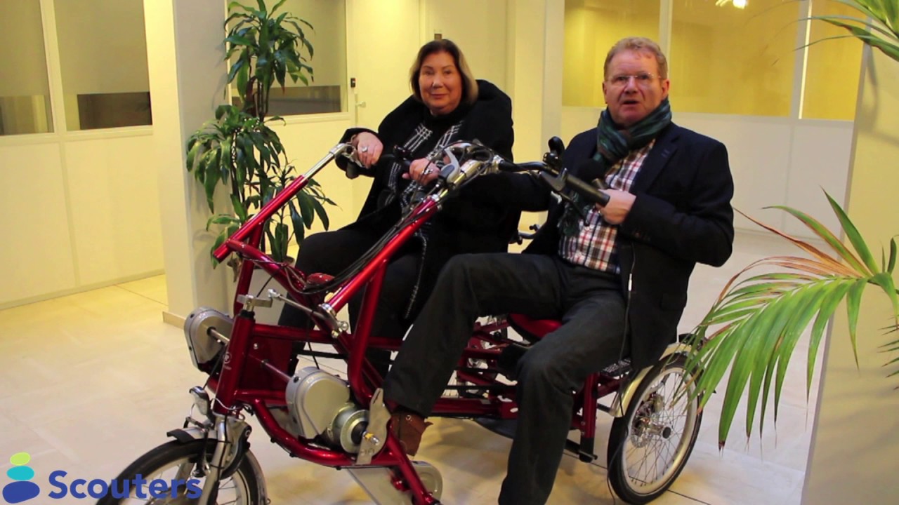 Duofiets Fun2Go Van Raam getest door Maja en Ben