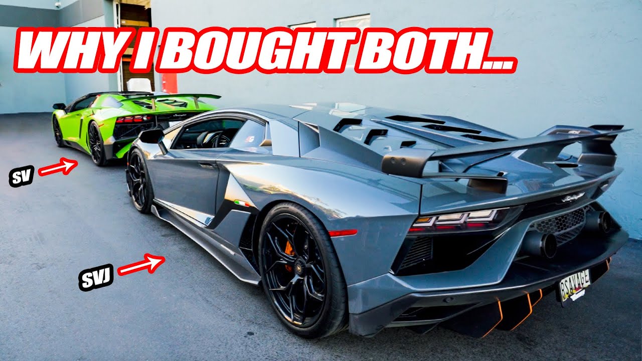 ПОЧЕМУ Я КУПИЛ LAMBORGHINI AVENTADOR SV И SVJ!