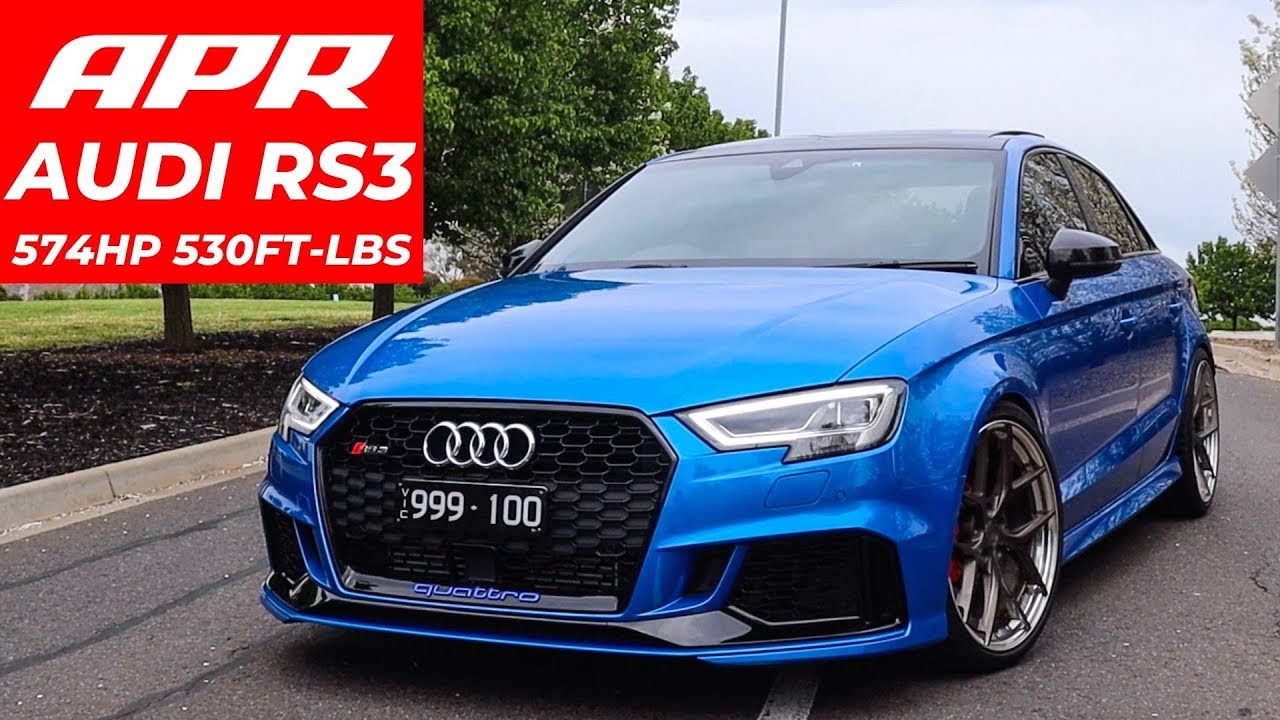 574HP APR Audi RS3 REVIEW - The Daily SUPER SEDAN of DREAMS! *AMG A45 S KILLER*