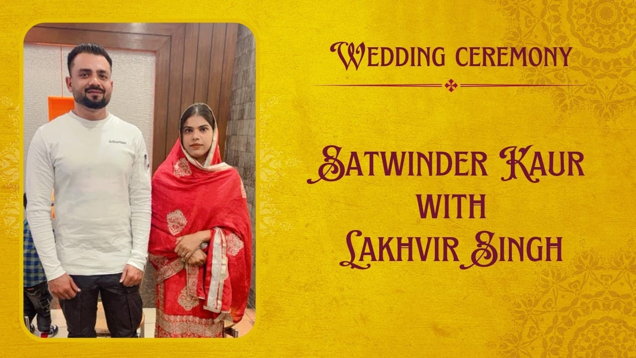 Wedding Ceremony || Satwinder Kaur With Lakhvir Singh || Happy Studio Jalalpur Mob: 98768-09343.