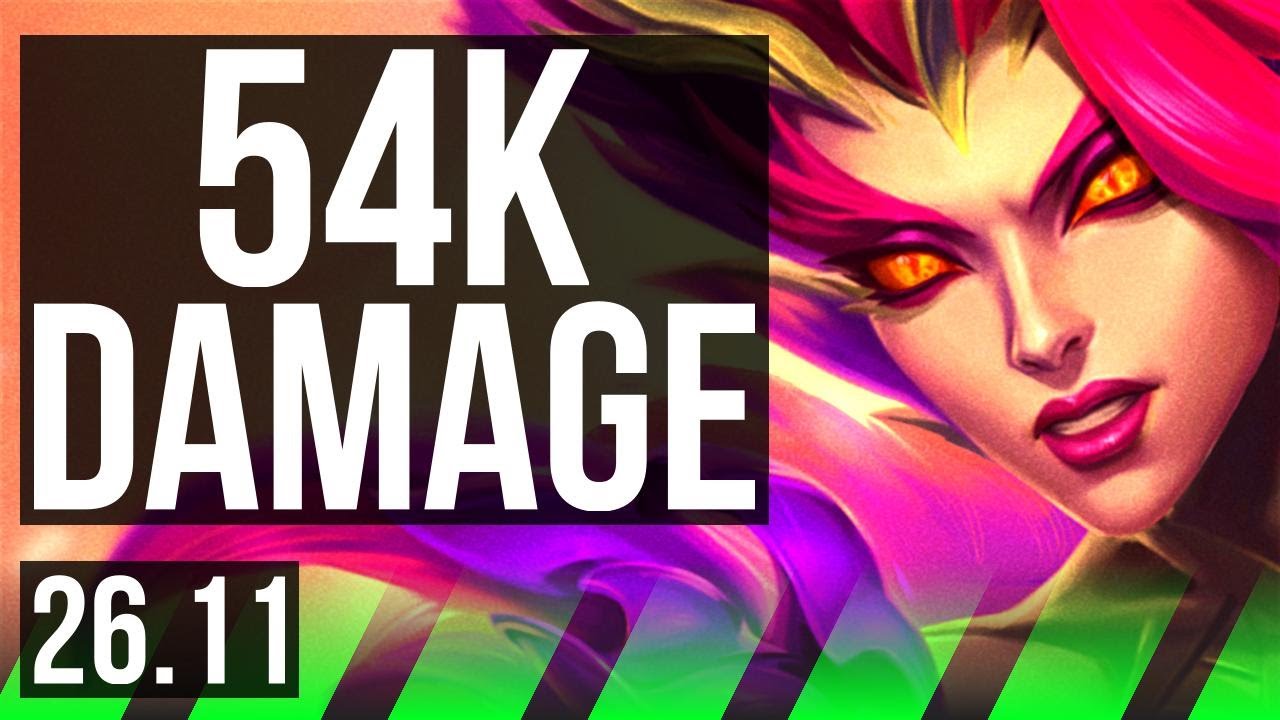 ZYRA vs AMBESSA (JGL) | Good KDA: 13/1/11, 54K damage | KR Challenger | 26.11