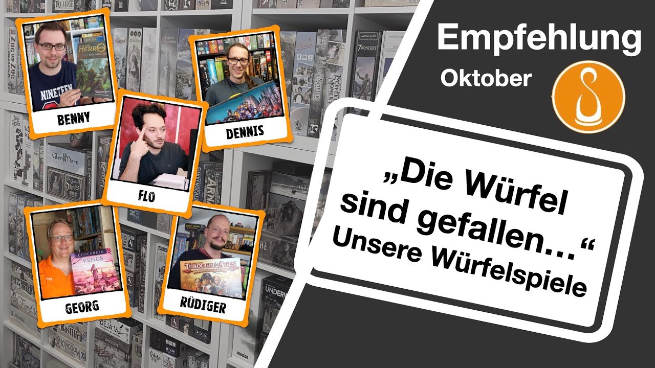 #Empfehlung des Monats | Oktober | Thema: W&uuml;rfelspiele