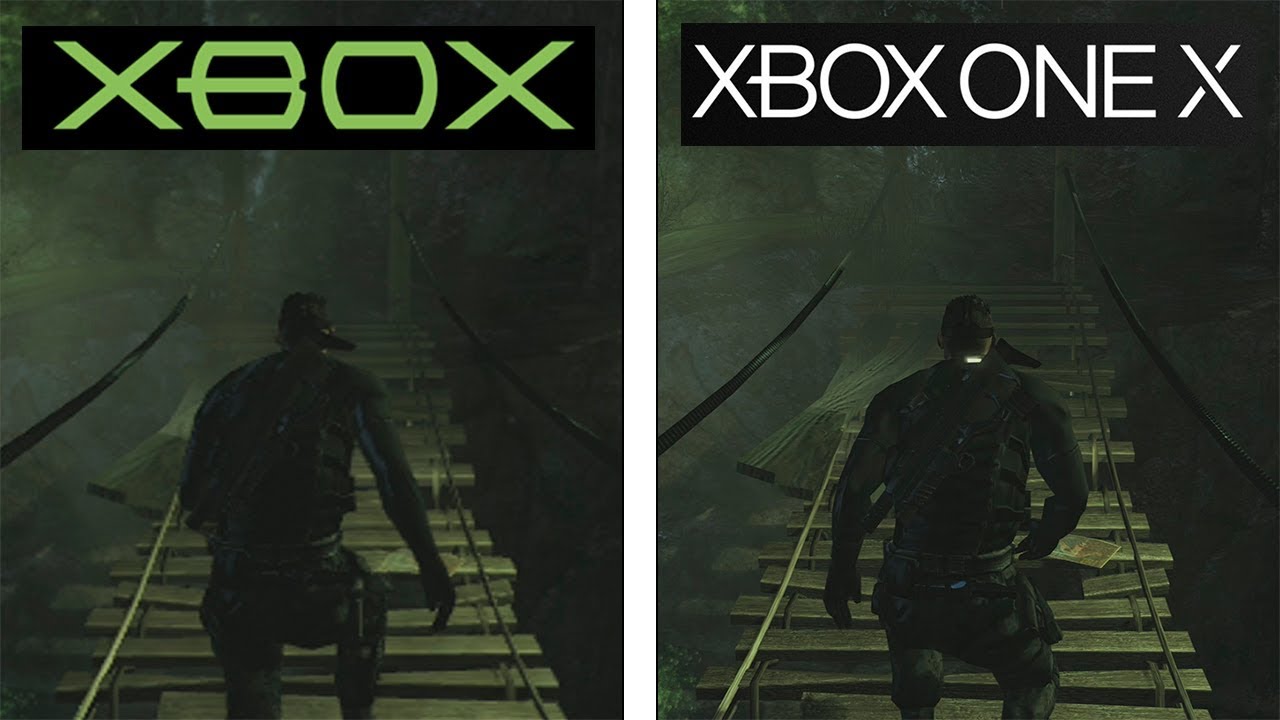Splinter Cell Chaos Theory | Xbox One X vs Xbox | 4K Graphics Comparison | Comparativa