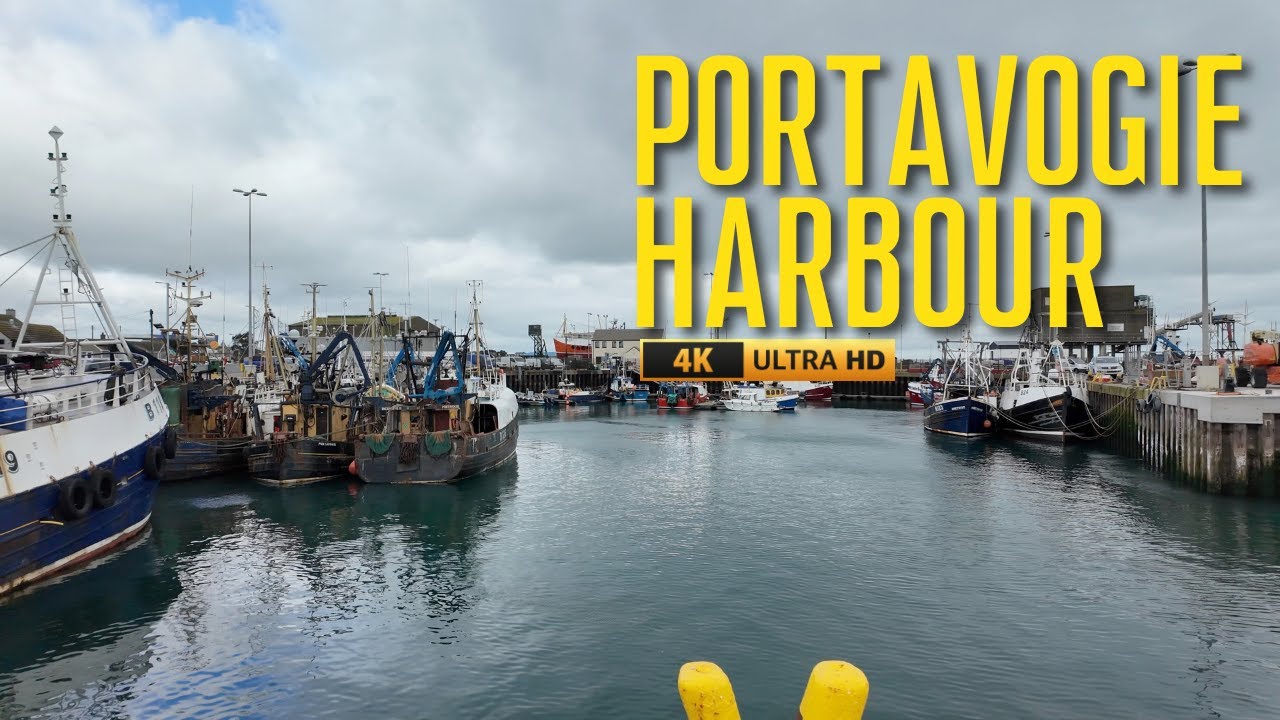 Portavogie Harbour: Scampi Fame, But is Rubbish Tainting its Beauty? (4K Walk)