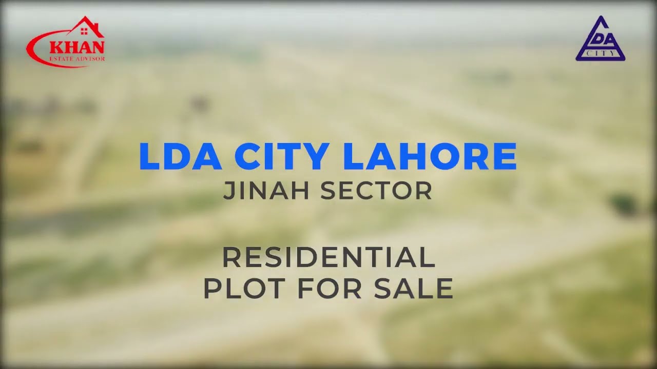 LDA City Jinnah Sector | Plots Price Range Residential Plots for Sale