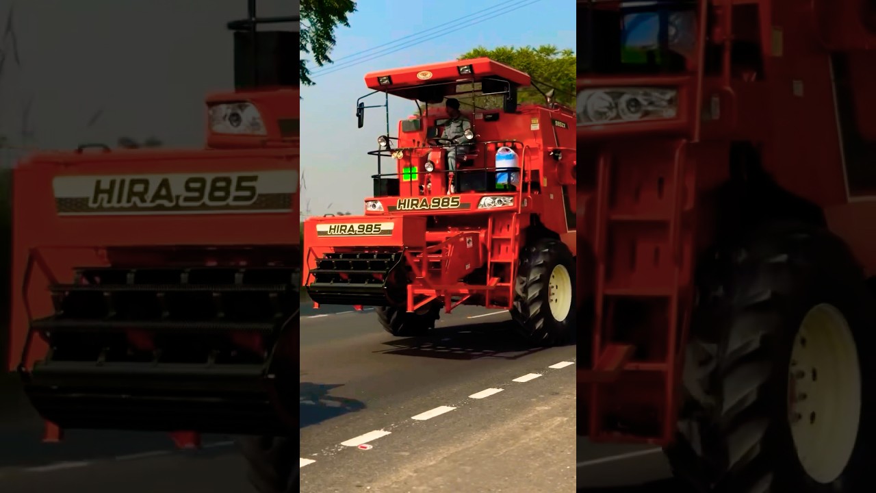 Hira 985 combine harvester nabha ( Hira harvester machine price in india)