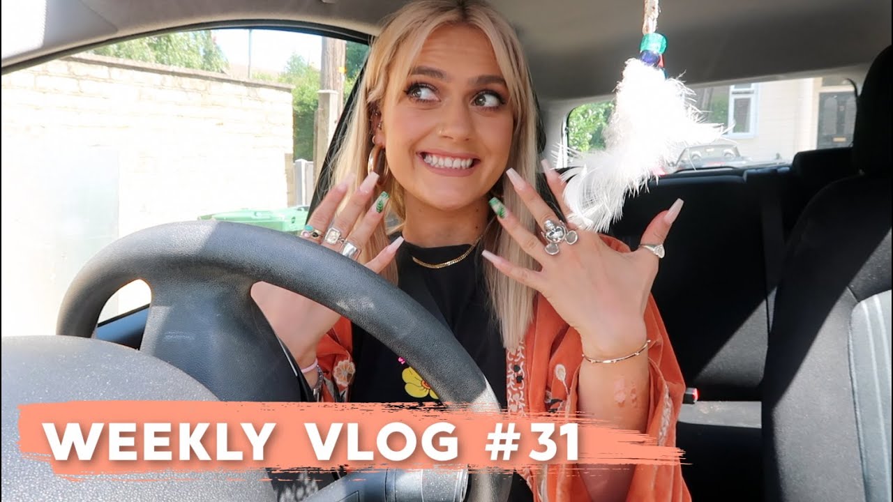 WEEKLY VLOG #31 | I'M BACK BABY! NAIL APPOINTMENT & RUNNING MY FIRST 10K IN YEAR! | EmmasRectangle