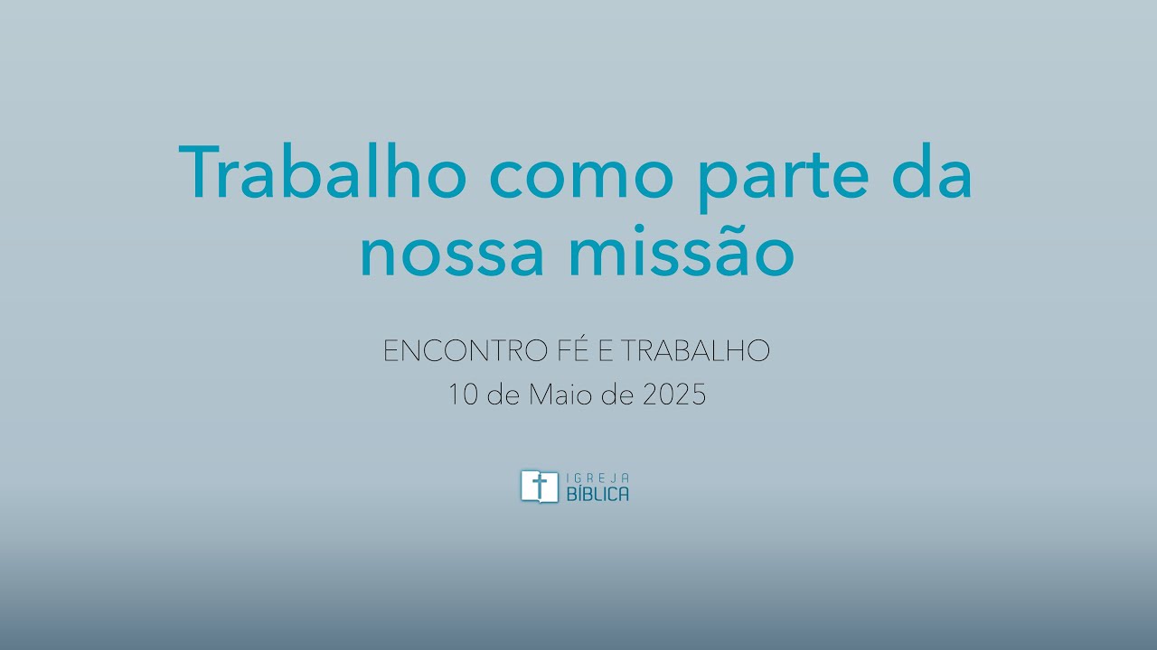 Prop&oacute;sito do Trabalho e Identidade (Parte 2)