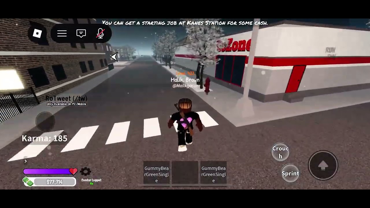 Playing chicblocko.