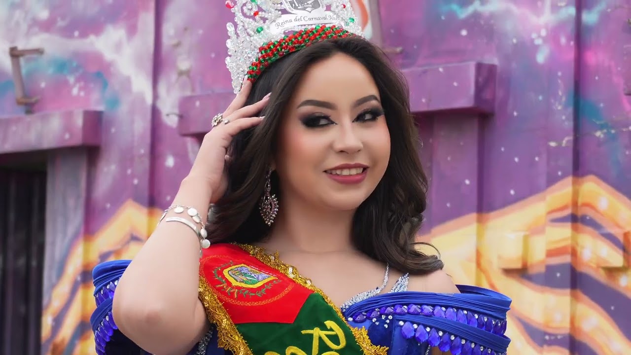 Nuestra Reina del Carnaval de El Alto 2025, Romina Vargas👑✨️ Instituto Berlín