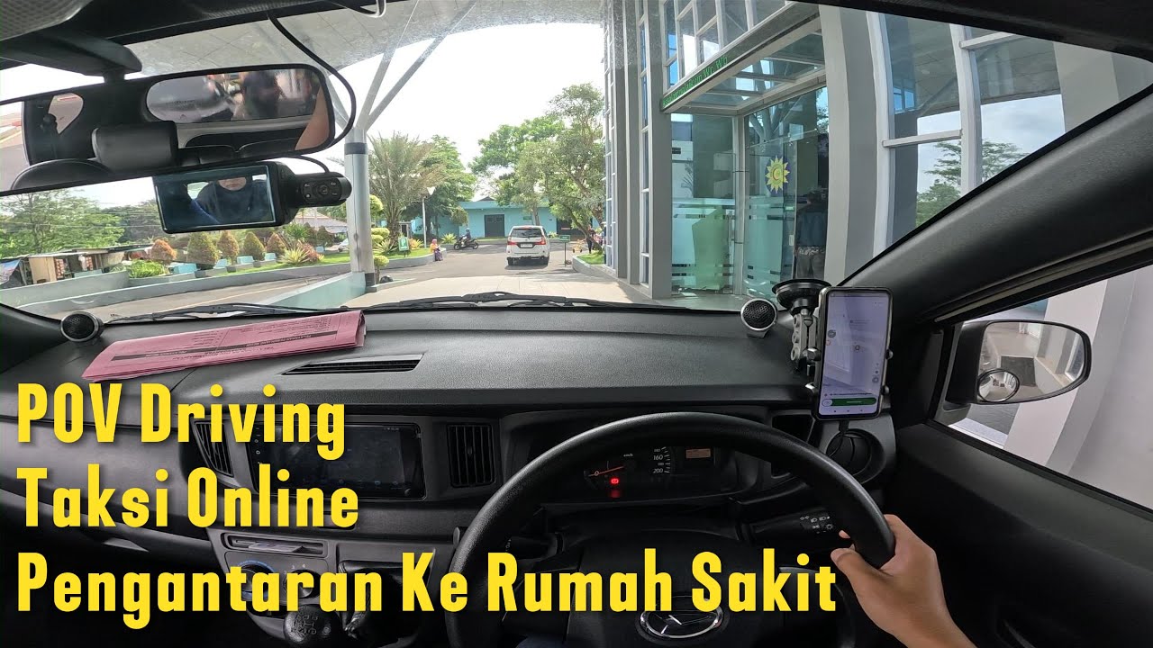 POV Driving Taxi Online Sigra Tipe D 1.0 | Pengantaran Ke Rumah Sakit
