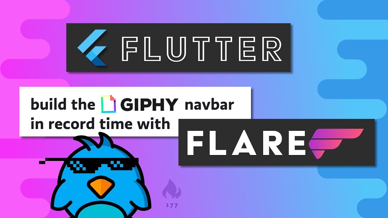 Flutter Flare Basics - Let's Build Giphy's Nav Menu