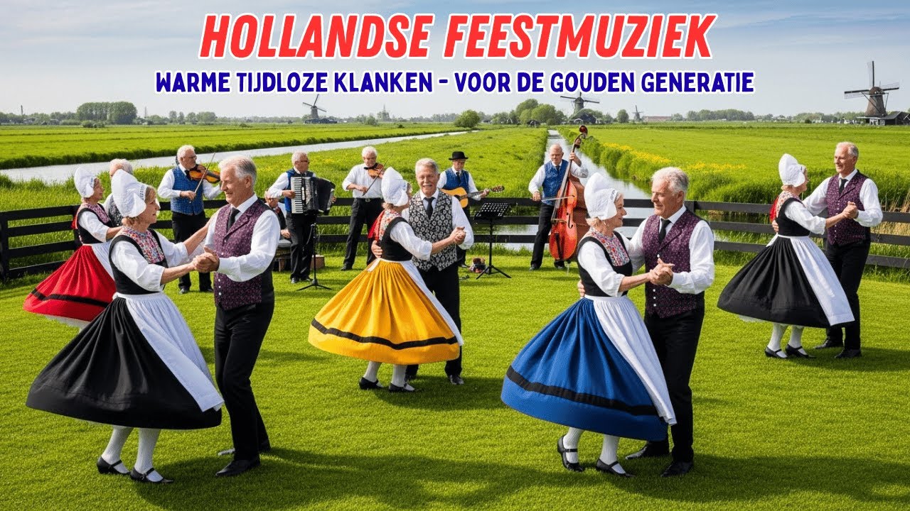 🎶 Traditionele Nederlandse Volksmuziek 🌷 Warme en Tijdloze Klanken voor de Gouden Generatie 🎺