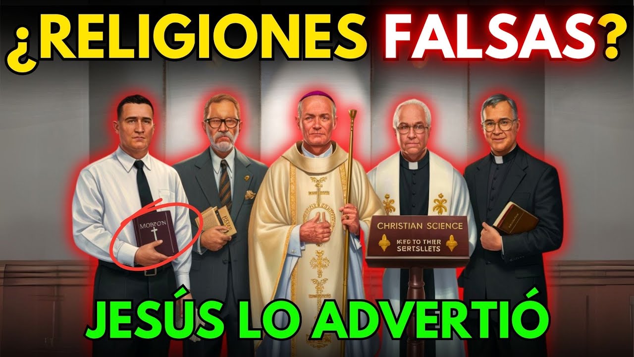 &iexcl;5 religiones que parecen cristianas, pero no lo son!