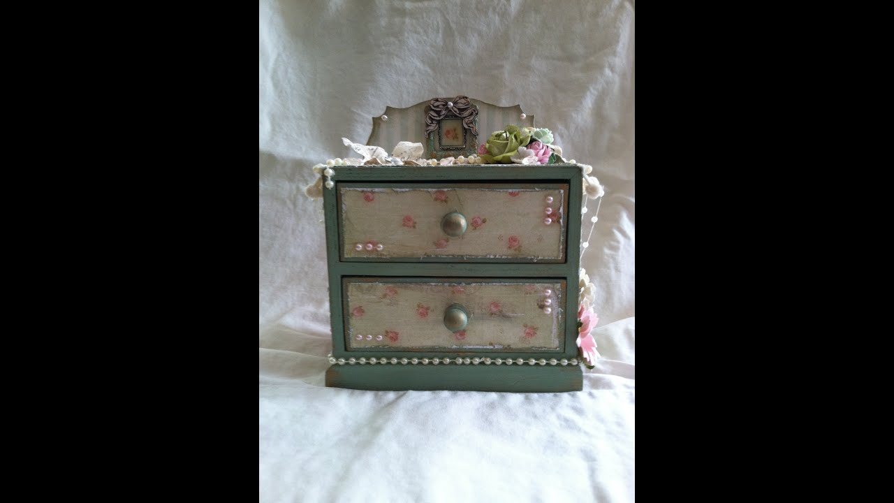 Altered Dresser from Daiso