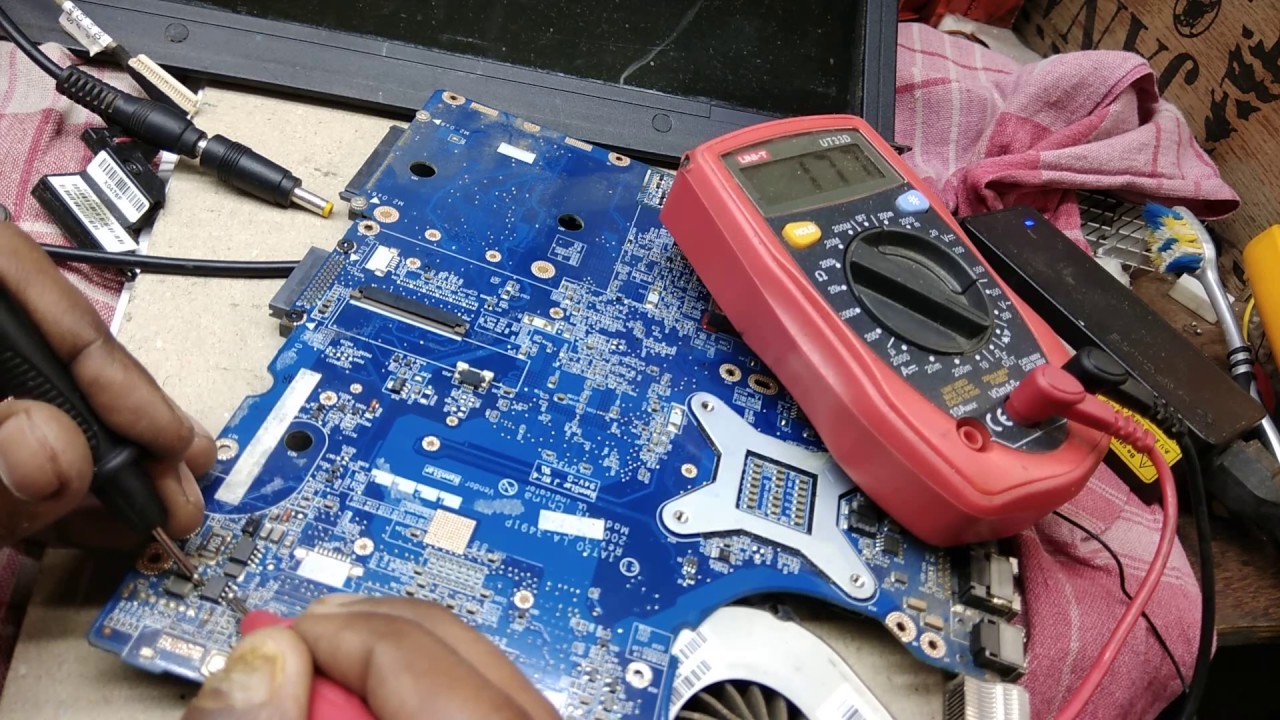 #हिंदी में | laptop repair  no power # short circuited HP 520 14-inch Laptop