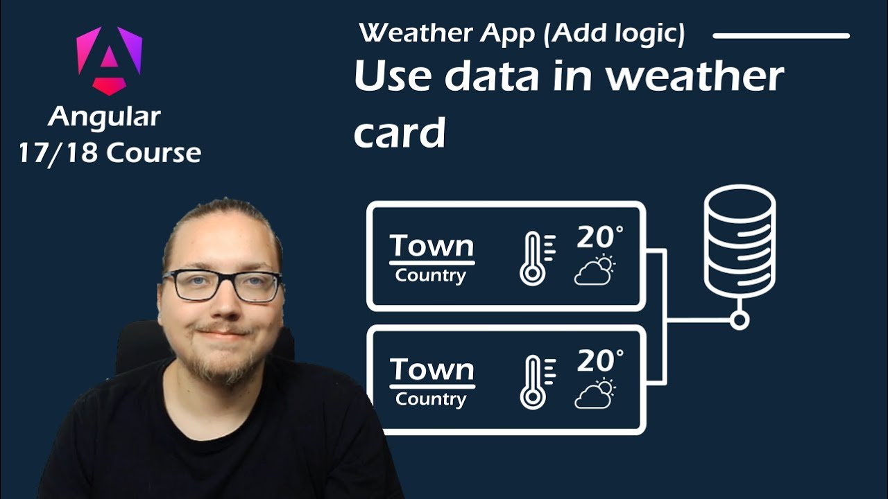 Angular 17 Course - App from Scratch: Use data in weather card