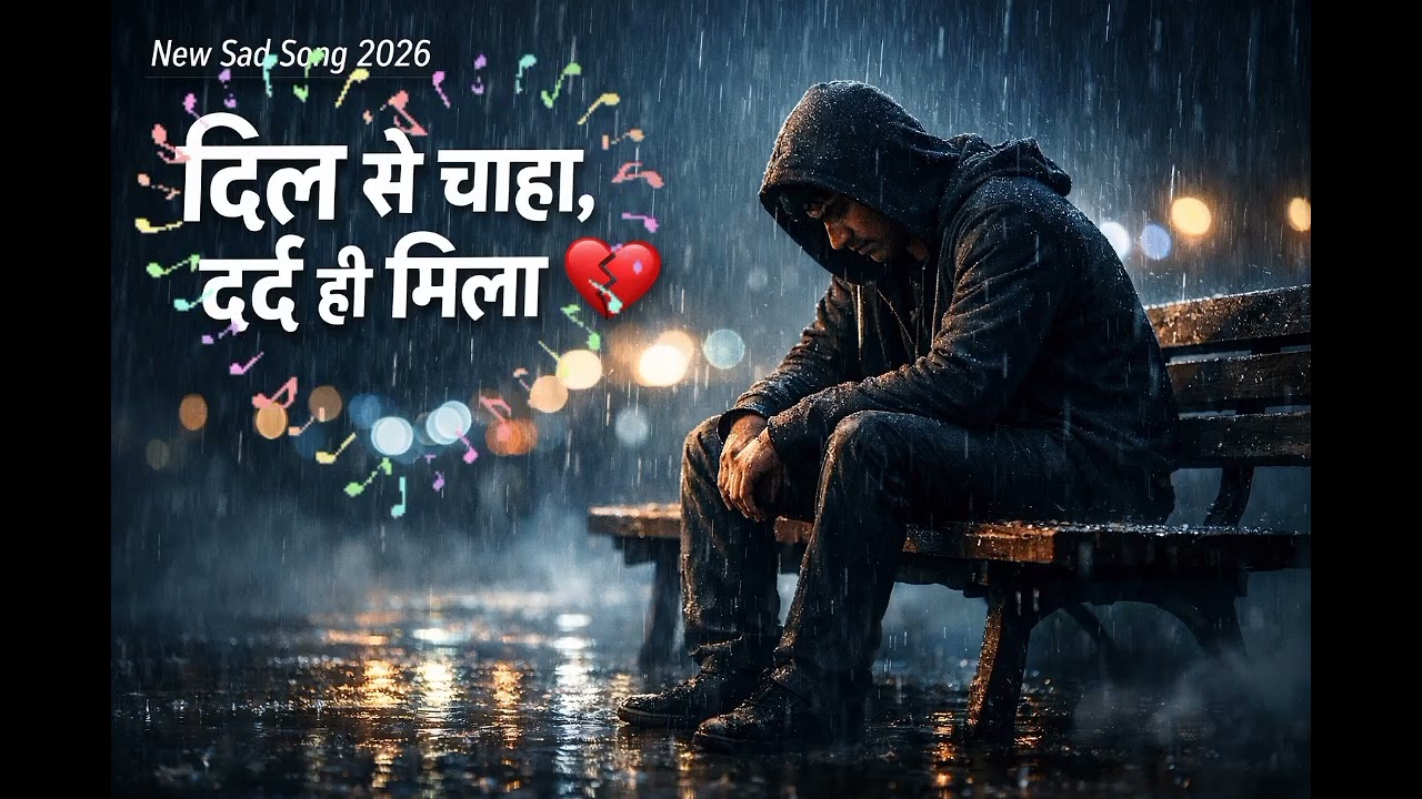 दिल से चाहा, दर्द ही मिला 💔 | Heart Touching Sad Song 2026 | Emotional Love Song