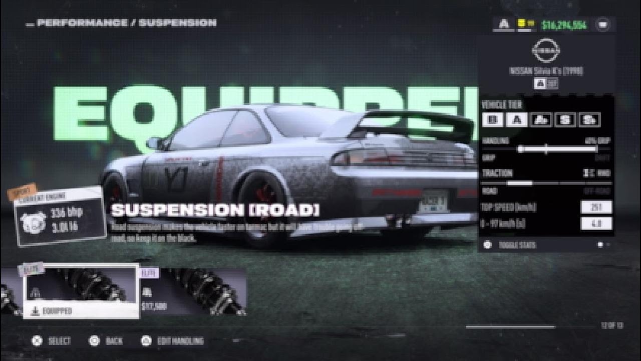 Nfs Unbound (A class build) Nissan Silvia K's (1998)