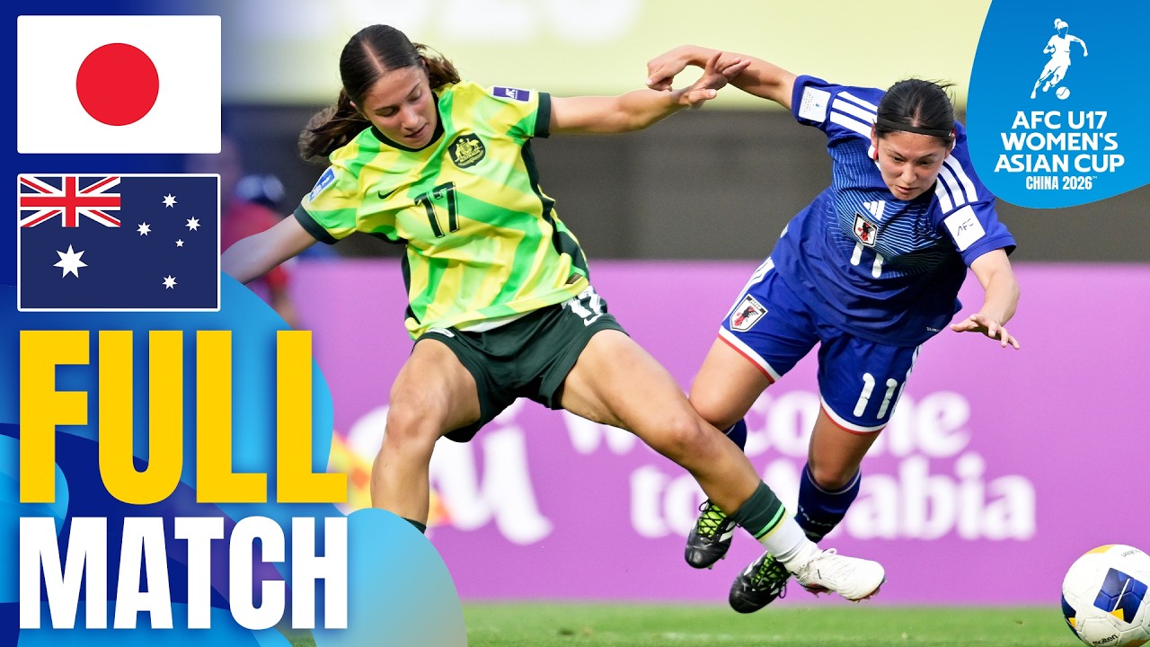 Japan vs Australia | Full Match | Semi-Finals &ndash; AFC U17 Women's Asian Cup&trade;