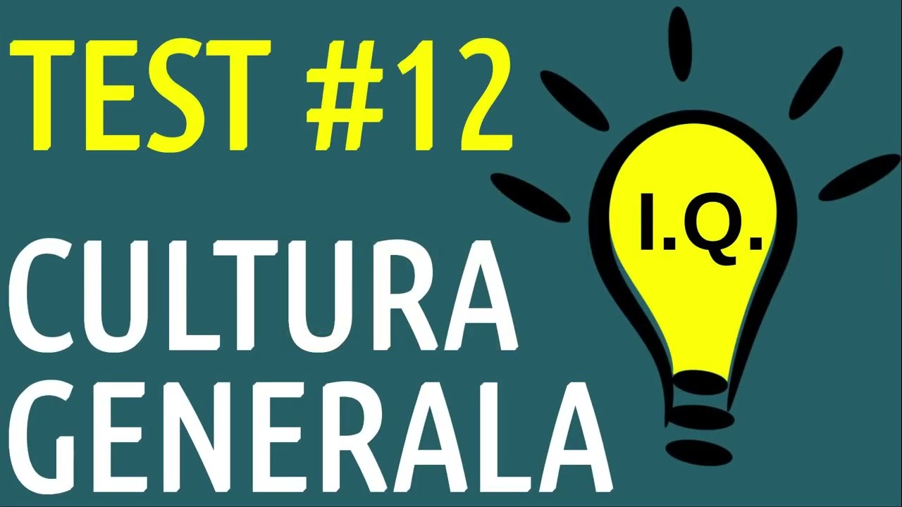 TEST Cultura Generala #12 #formuleonline #test #culturagenerala