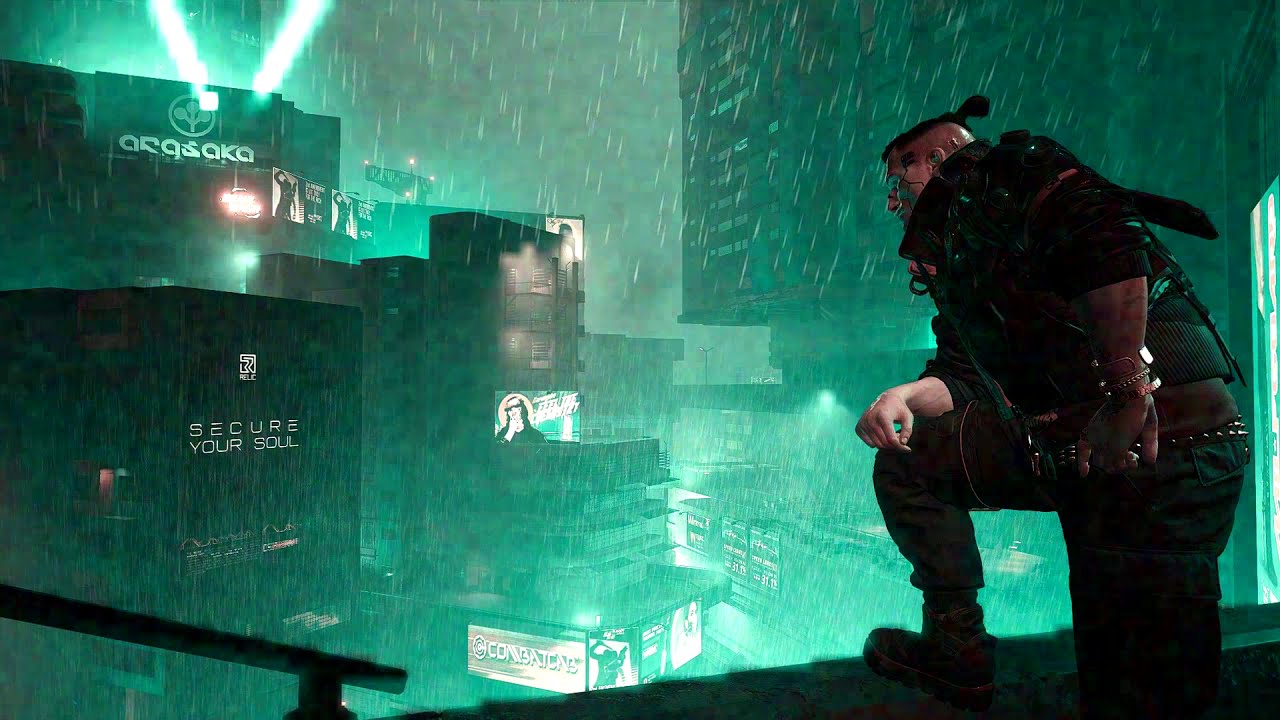 isometric air ─ cyberpunk 2077 (slowed + reverb)