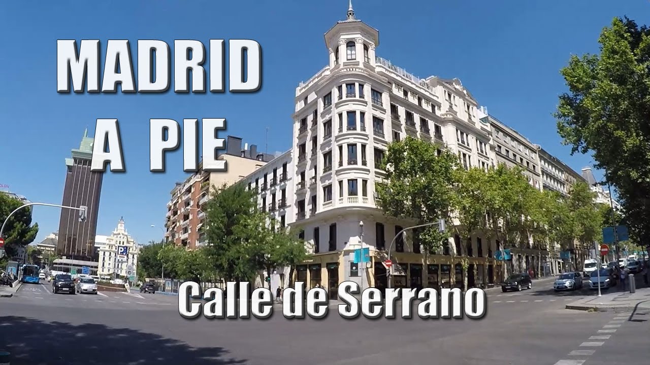 🚶CALLE de SERRANO🏙️Madrid(AGOSTO 2020)